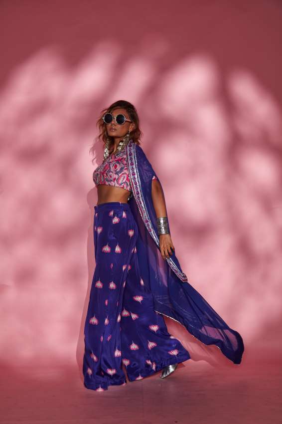 purple lotus cape image 2