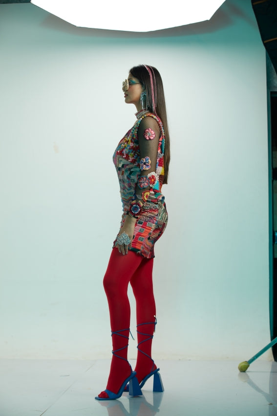 Half /Half Dress Polka And Folk image 1