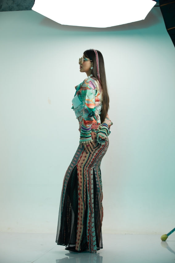 Tribal Mesh Skirt image 1