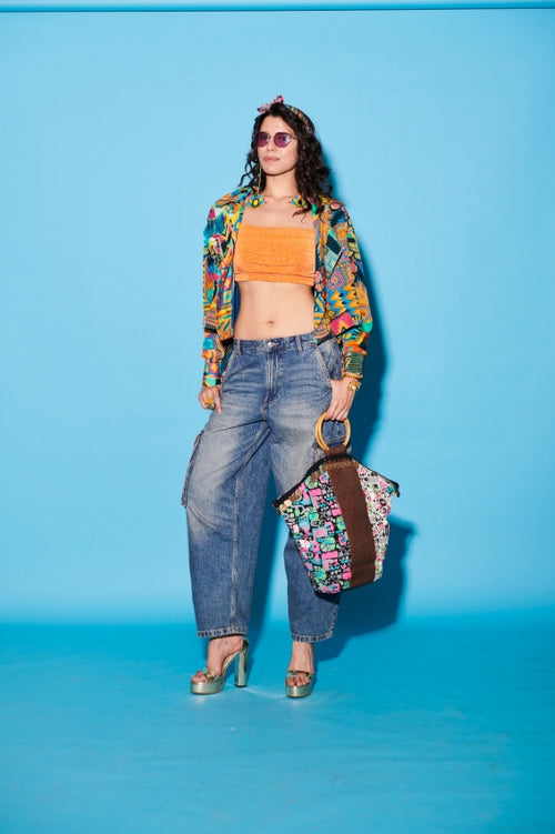 Aztec Fringe Jacket image 0