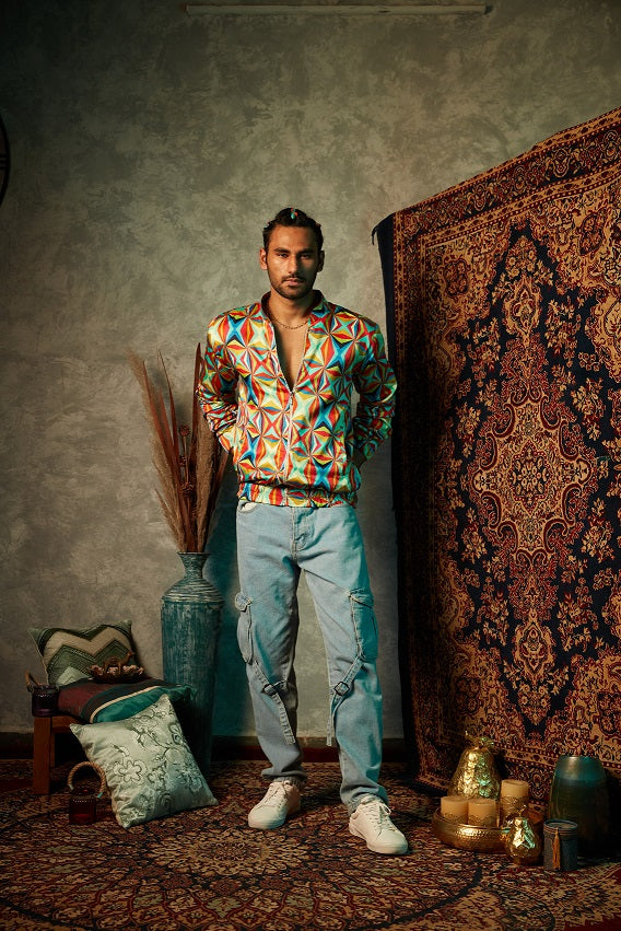 Big Square Bomber Jacket image 0