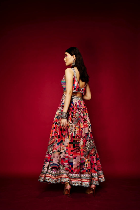 Folk Lehenga image 2