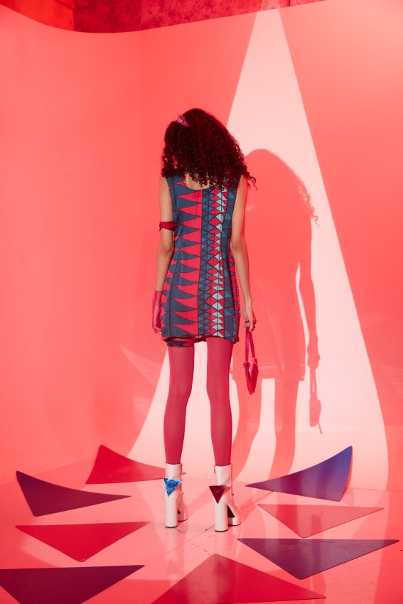 Short Building Half n Half Dress image 1