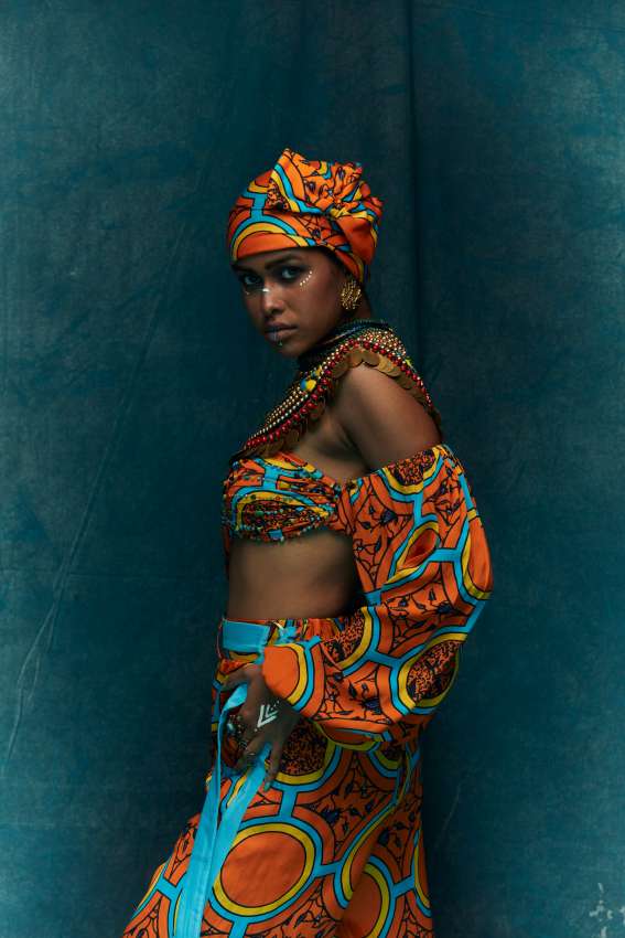 big orange d ring pants image 1