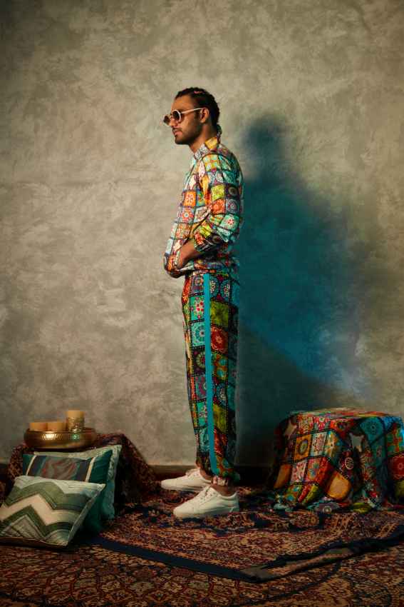 Bile Tile Bomber Jacket image 1