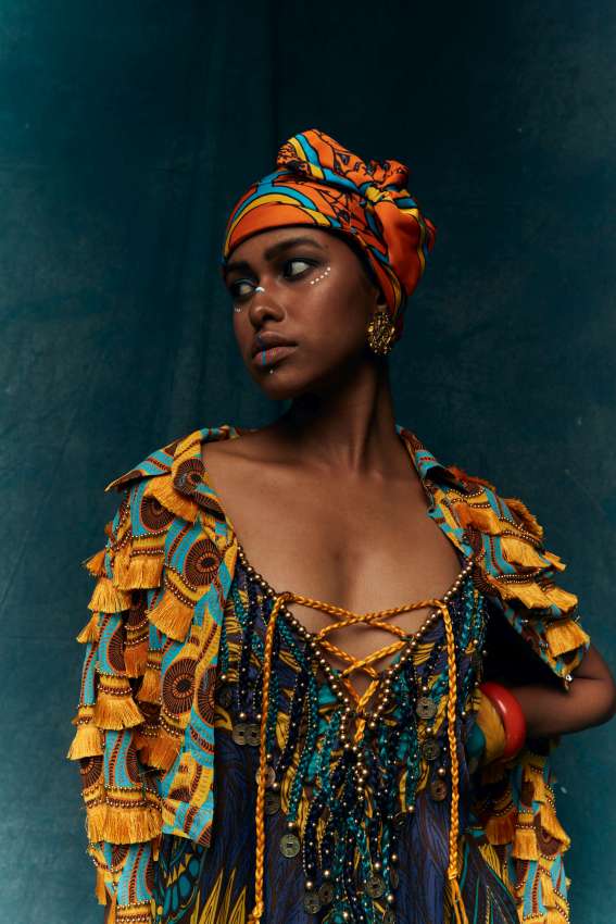 Wheel print short jacket image 0