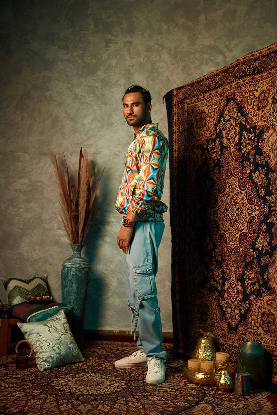 Big Square Bomber Jacket image 2