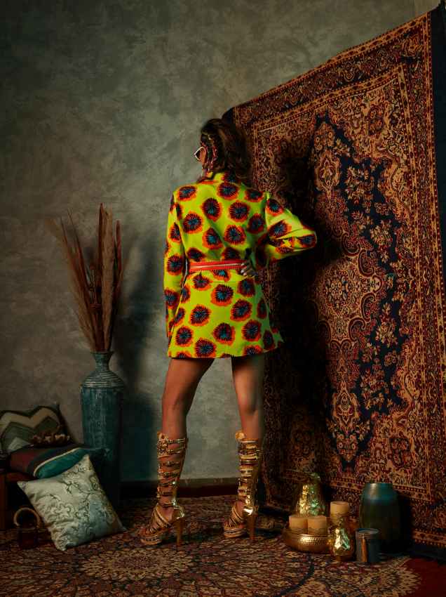 Lime Blotch Blazer image 2