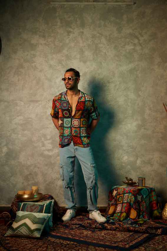 Big Tile Printed Shirt image 0