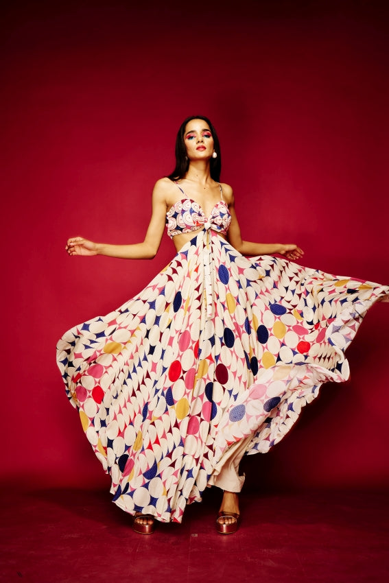 Ruffle Dress Big Polka image 0