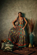Big Square Printed Lehenga image 0