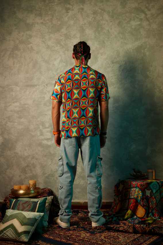 Big Square Printed Shirt image 2