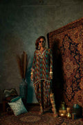 Small Tile Kurta with Embroidery image 0