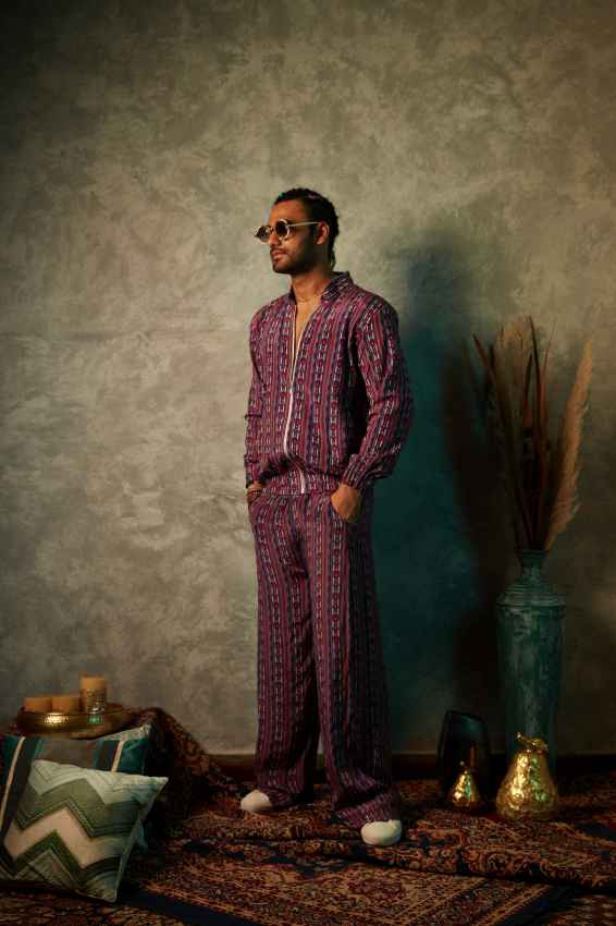 Purple Border Bomber image 1