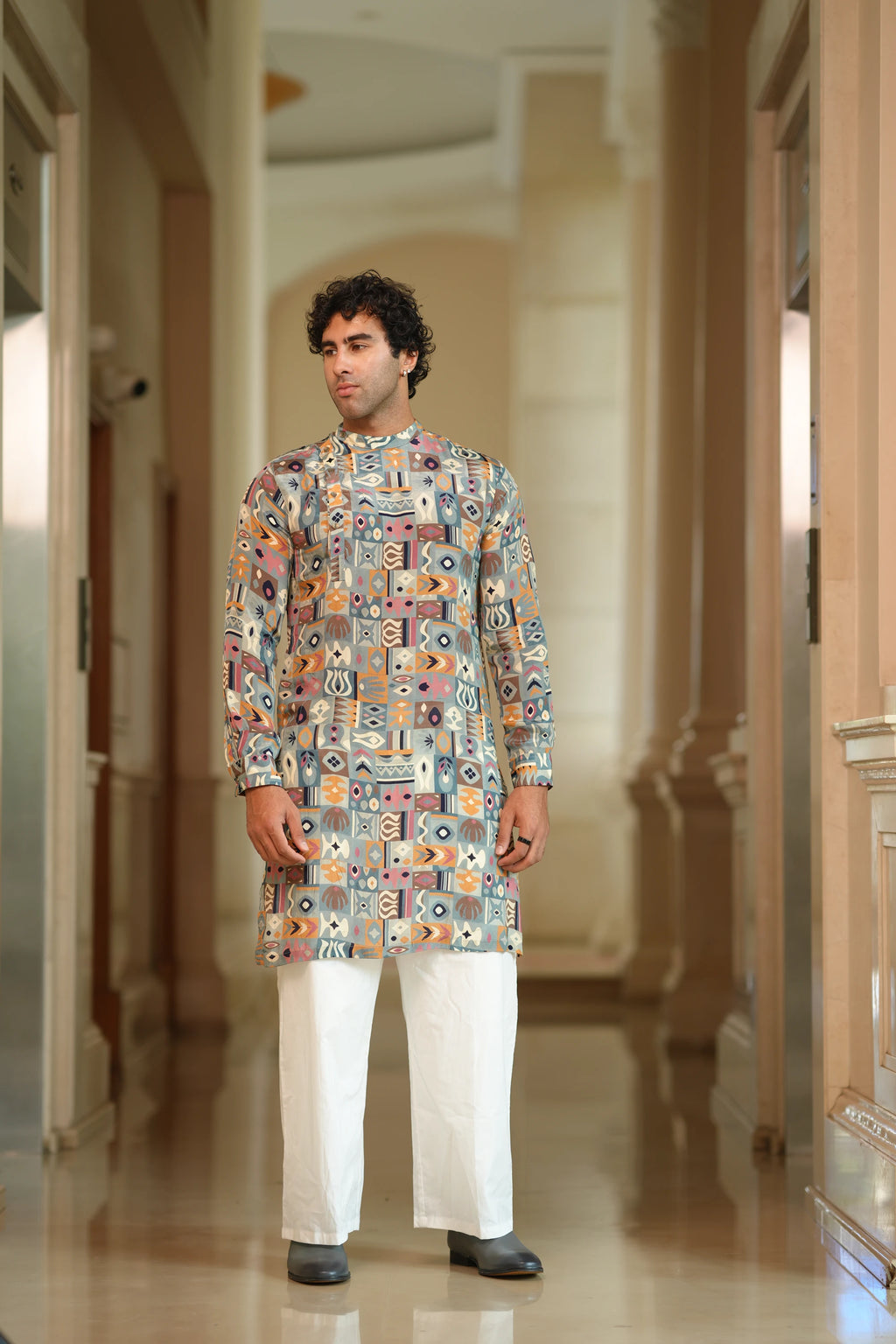Tribal Medium Length Kurta