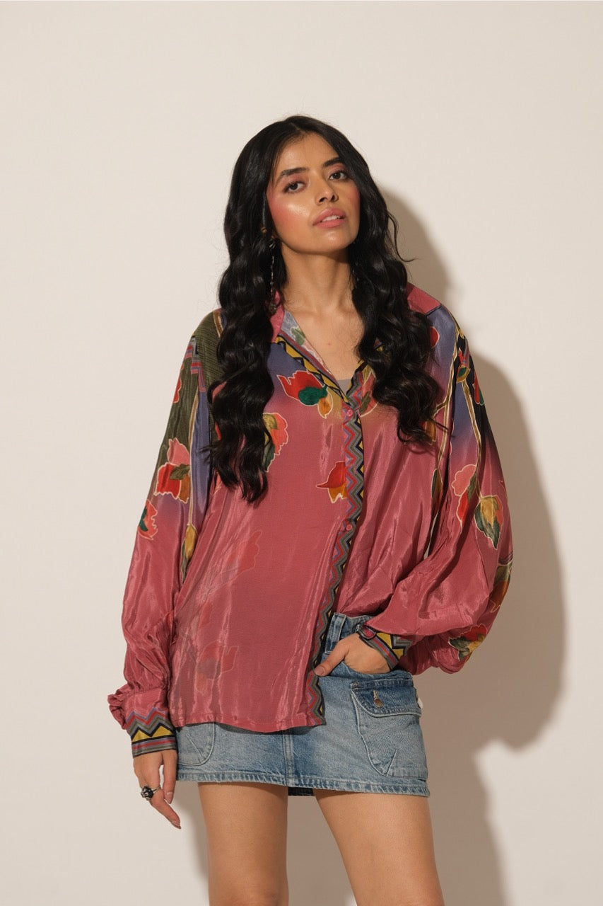Volume Floral Shirt