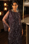 Purple Embroidery kurta