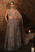 Nude Embroidery Lehenga