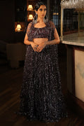 Purple Embroidery Lehenga