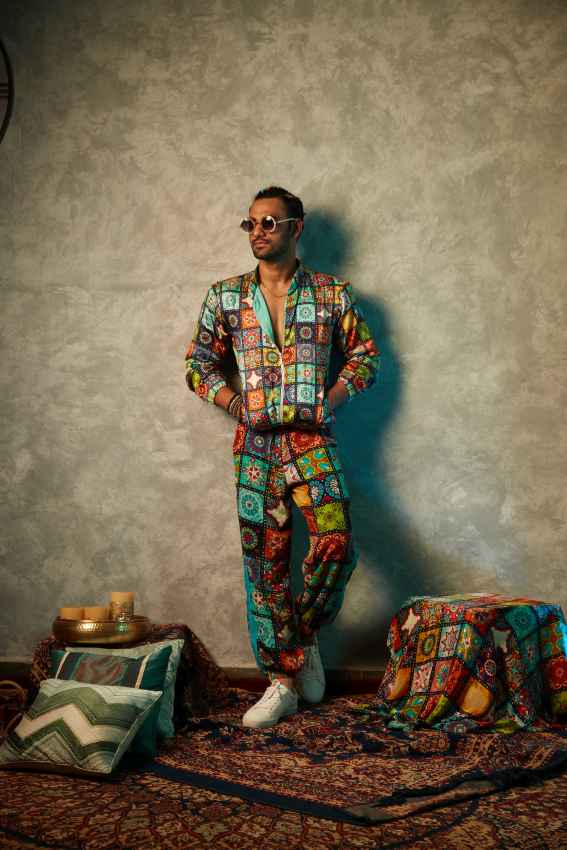 Bile Tile Bomber Jacket image 0