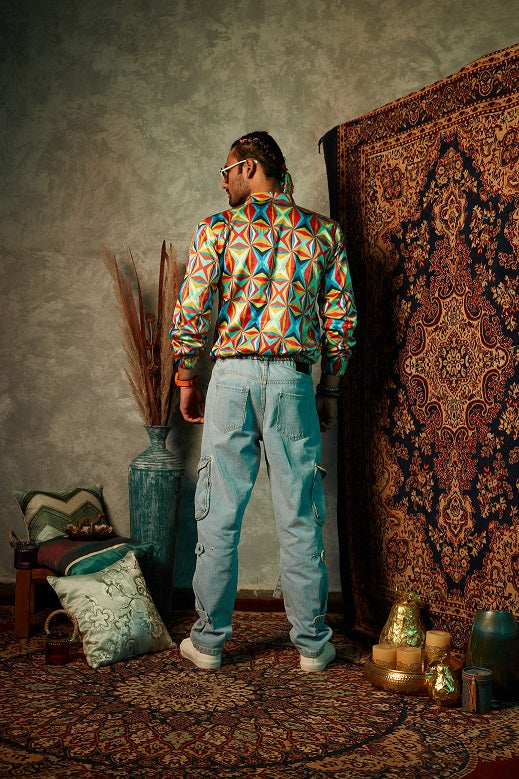 Big Square Bomber Jacket image 1