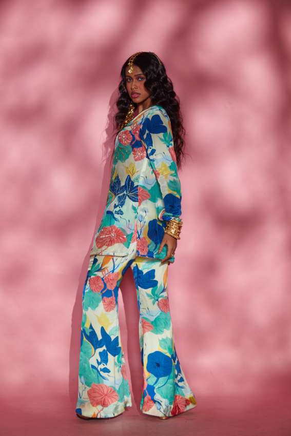 Floral Flare palazzo image 2