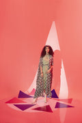 Green Triangle Frill Cape image 0