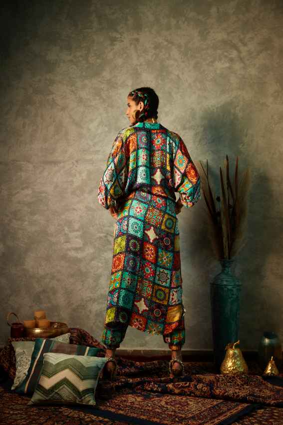 Big Tile &amp; Small Tile Half &amp; Half Shirt image 2