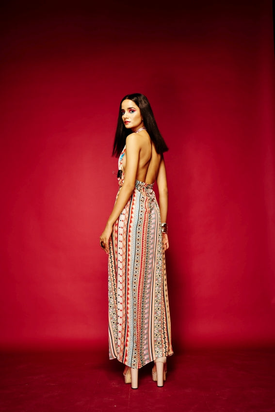 Half/Half Long Dress image 1