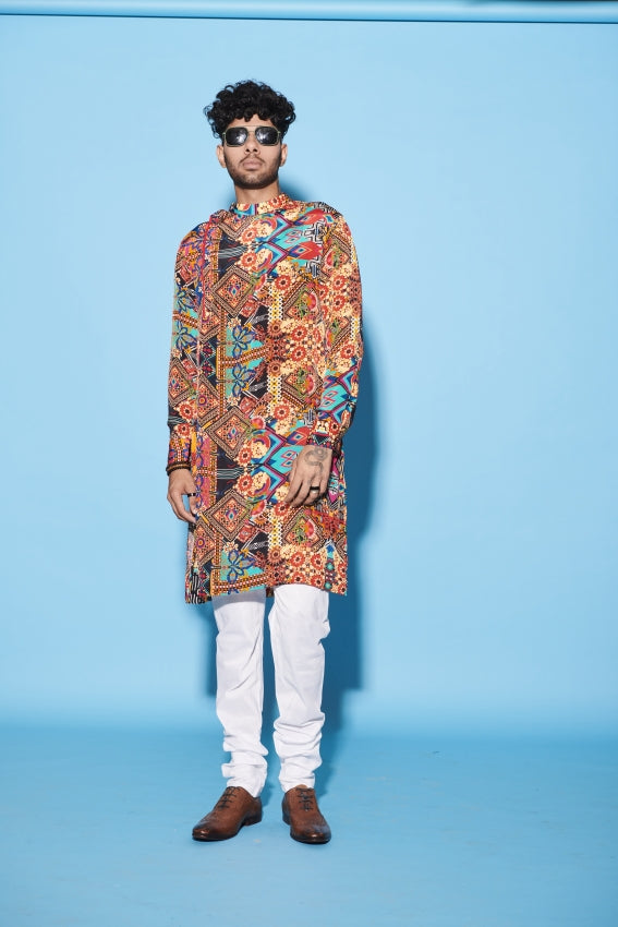 Collage Men's Kurta image 0