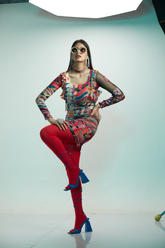 Half /Half Dress Polka And Folk image 0